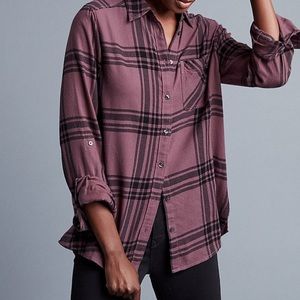 Women's plaid flannel